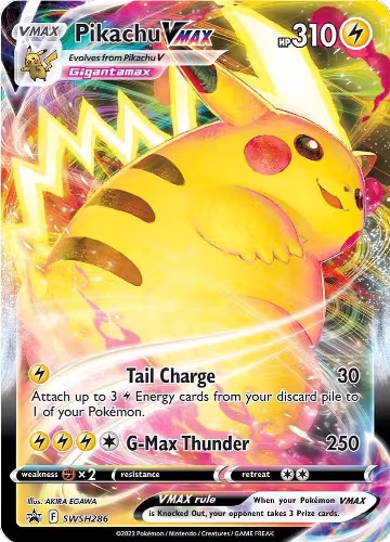 Pikachu VMAX - SWSH286 (SWSH286), Sword & Shield Promo Cards — Pokémon card price