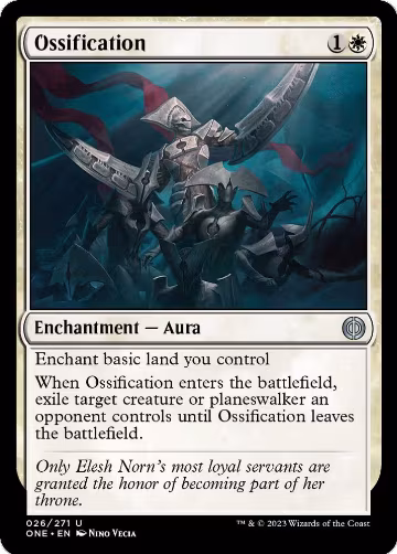 Ossification (26), Phyrexia: All Will Be One — Magic card price