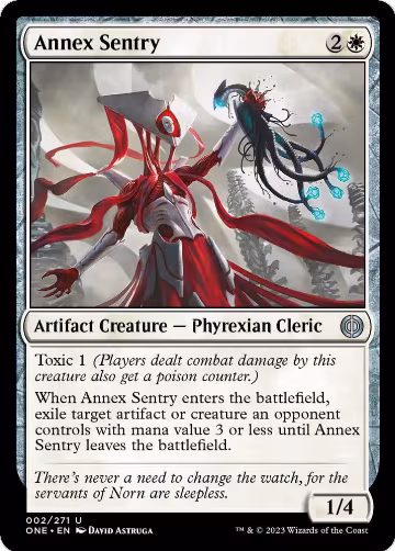Annex Sentry (2), Phyrexia: All Will Be One — Magic card price