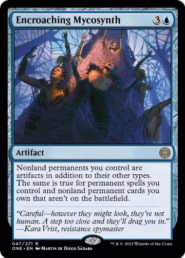 Encroaching Mycosynth (47), Phyrexia: All Will Be One — Magic card price