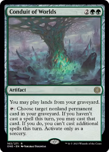 Conduit of Worlds (163), Phyrexia: All Will Be One — Magic card price