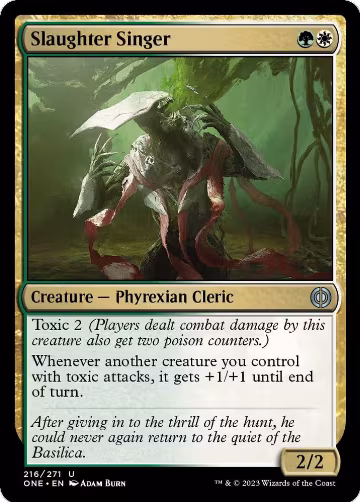 Slaughter Singer (216), Phyrexia: All Will Be One — Magic card price