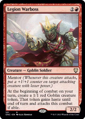 Legion Warboss (101), Commander: Phyrexia: All Will Be One — Magic card price