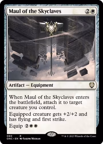Maul of the Skyclaves (80), Commander: Phyrexia: All Will Be One — Magic card price