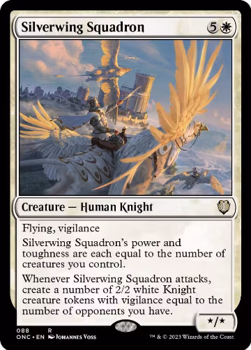 Silverwing Squadron (88), Commander: Phyrexia: All Will Be One — Magic card price