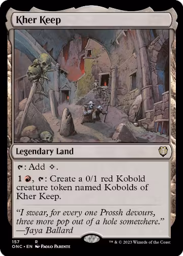 Kher Keep (157), Commander: Phyrexia: All Will Be One — Magic card price