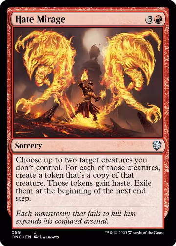 Hate Mirage (99), Commander: Phyrexia: All Will Be One — Magic card price