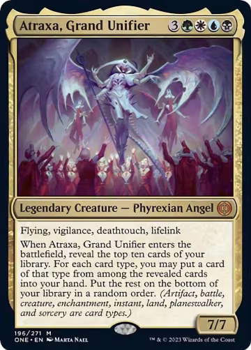 Atraxa, Grand Unifier (196), Phyrexia: All Will Be One — Magic card price