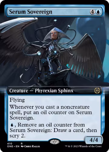 Serum Sovereign (Extended Art) (410), Phyrexia: All Will Be One — Magic card price