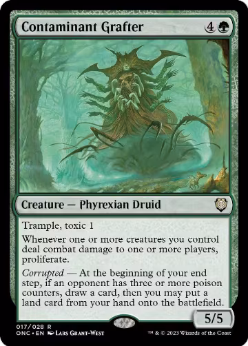 Contaminant Grafter (17), Commander: Phyrexia: All Will Be One — Magic card price
