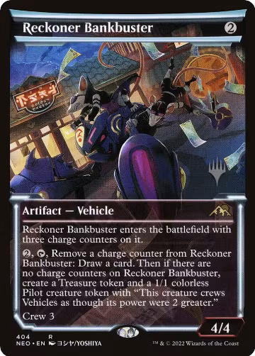 Reckoner Bankbuster (Showcase) (404), Promo Pack: The Brothers' War — Magic card price