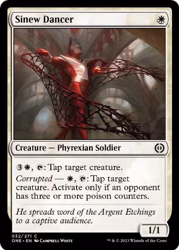 Sinew Dancer (32), Phyrexia: All Will Be One — Magic card price