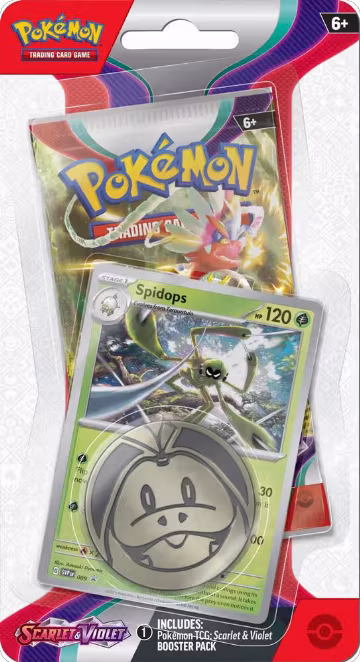 Scarlet & Violet Single Pack Blister [Spidops], Scarlet & Violet Base Set — Pokémon sealed product price