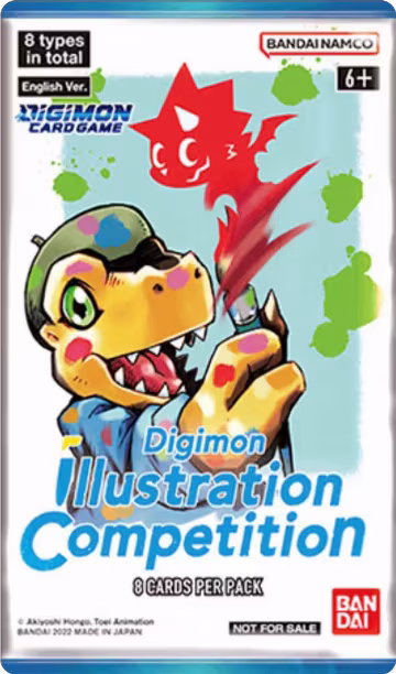 Digimon Illustration Competition Pack 2022, Digimon Promotion Cards — Digimon sealed product price
