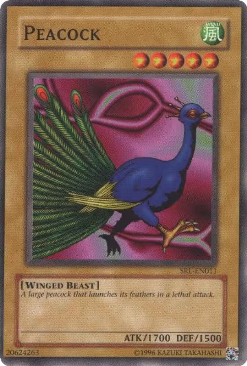 Peacock (SRL-EN011), Spell Ruler (Worldwide English) — Yu-Gi-Oh! card price