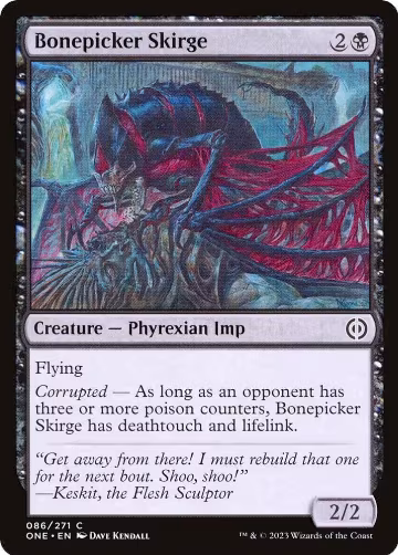 Bonepicker Skirge (86), Phyrexia: All Will Be One — Magic card price