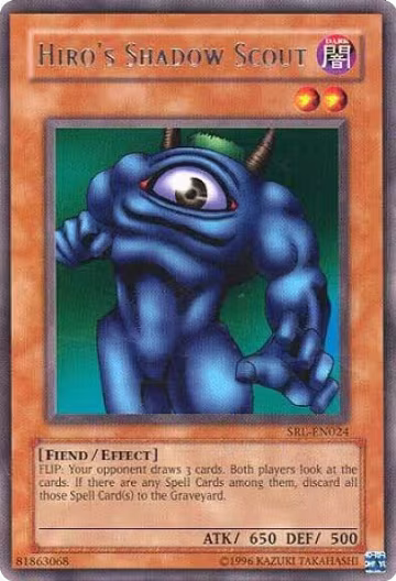 Hiro's Shadow Scout (SRL-EN024), Spell Ruler (Worldwide English) — Yu-Gi-Oh! card price