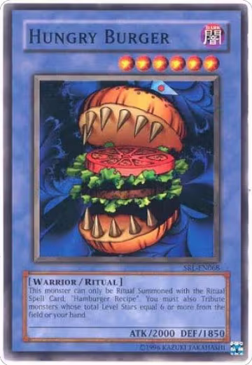 Hungry Burger (SRL-EN068), Spell Ruler (Worldwide English) — Yu-Gi-Oh! card price
