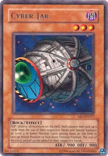 Cyber Jar (SRL-EN077), Spell Ruler (Worldwide English) — Yu-Gi-Oh! card price