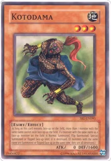 Kotodama (SRL-EN095), Spell Ruler (Worldwide English) — Yu-Gi-Oh! card price