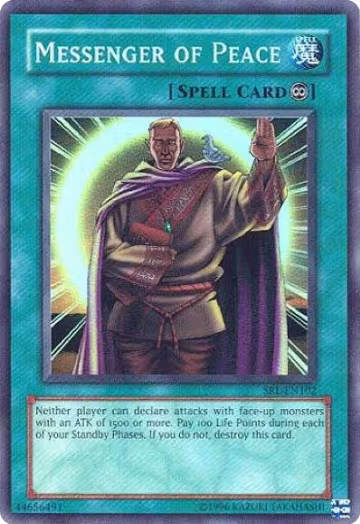 Messenger of Peace (SRL-EN102), Spell Ruler (Worldwide English) — Yu-Gi-Oh! card price