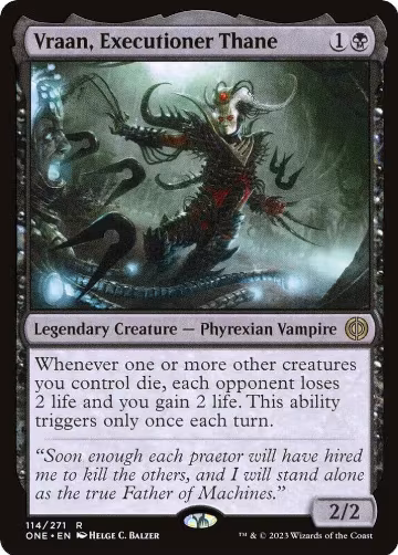 Vraan, Executioner Thane (114), Phyrexia: All Will Be One — Magic card price