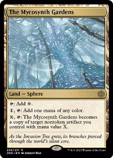 The Mycosynth Gardens (256), Phyrexia: All Will Be One — Magic card price