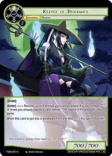 Keeper of Dynamics (TWS-057 N), The War of the Suns — Force of Will card price