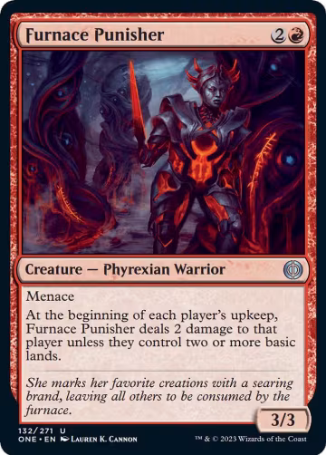 Furnace Punisher (132), Phyrexia: All Will Be One — Magic card price