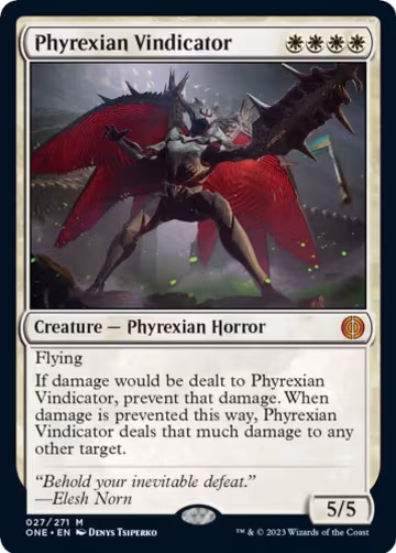 Phyrexian Vindicator (27), Phyrexia: All Will Be One — Magic card price