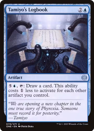 Tamiyo's Logbook (70), Phyrexia: All Will Be One — Magic card price