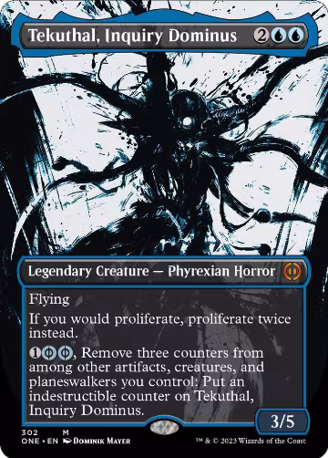 Tekuthal, Inquiry Dominus (Showcase) (302), Phyrexia: All Will Be One — Magic card price