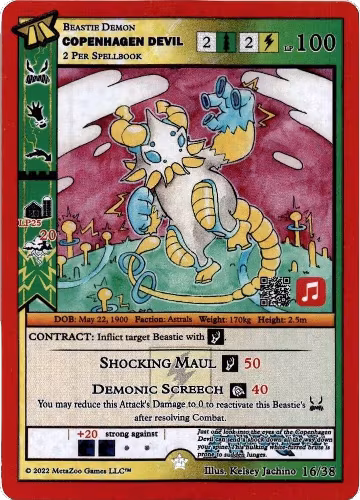 Copenhagen Devil (Apple Music) (16/38), Hiroquest 2.0 — MetaZoo card price