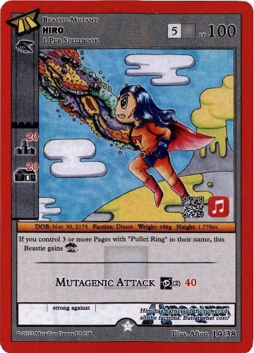 Hiro (Apple Music) (19/38), Hiroquest 2.0 — MetaZoo card price