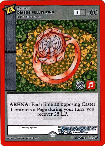 Diasos Pullet Ring (Apple Music) (24/38), Hiroquest 2.0 — MetaZoo card price
