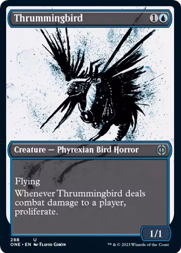 Thrummingbird (Showcase) (288), Phyrexia: All Will Be One — Magic card price