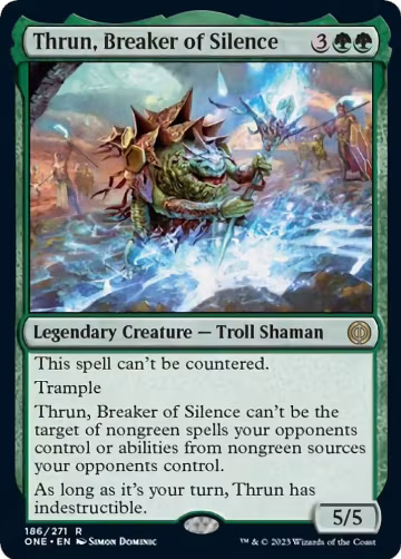 Thrun, Breaker of Silence (186), Phyrexia: All Will Be One — Magic card price