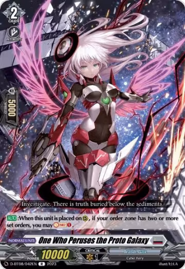 One Who Peruses the Proto Galaxy (D-BT08/042EN), D-BT08: Minerva Rising — Vanguard card price