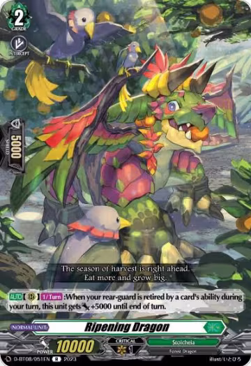 Ripening Dragon (D-BT08/051EN), D-BT08: Minerva Rising — Vanguard card price