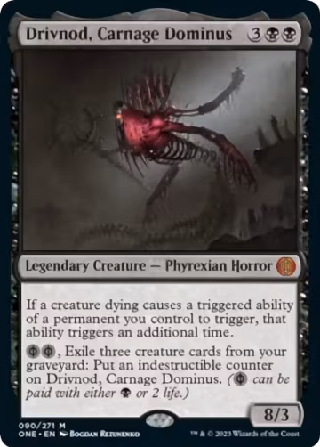 Drivnod, Carnage Dominus (90), Phyrexia: All Will Be One — Magic card price