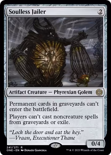 Soulless Jailer (241), Phyrexia: All Will Be One — Magic card price