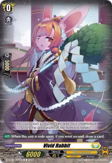 Vivid Rabbit (D-BT08/085EN), D-BT08: Minerva Rising — Vanguard card price