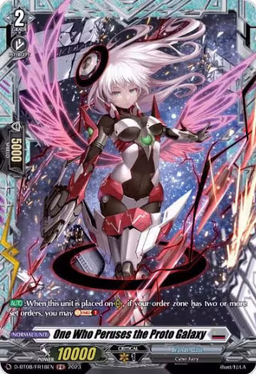 One Who Peruses the Proto Galaxy (FR) (D-BT08/FR18EN), D-BT08: Minerva Rising — Vanguard card price