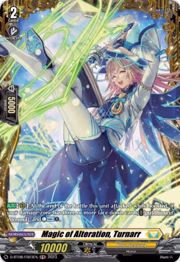 Magic of Alteration, Turnarr (FR) (D-BT08/FR23EN), D-BT08: Minerva Rising — Vanguard card price