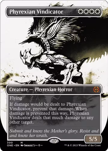 Phyrexian Vindicator (Showcase) (300), Phyrexia: All Will Be One — Magic card price