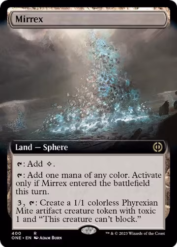 Mirrex (Extended Art) (400), Phyrexia: All Will Be One — Magic card price