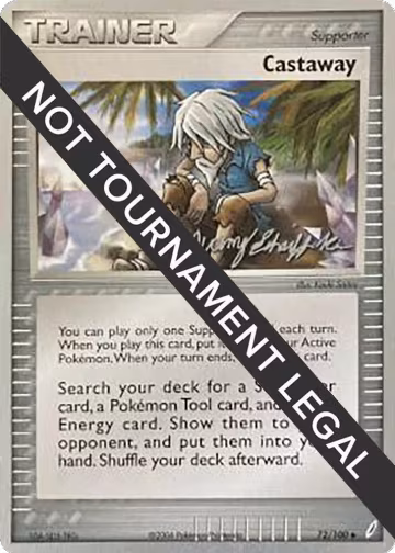 Castaway - 2007 (Jeremy Scharff-Kim) (72/100), World Championship Decks — Pokémon card price