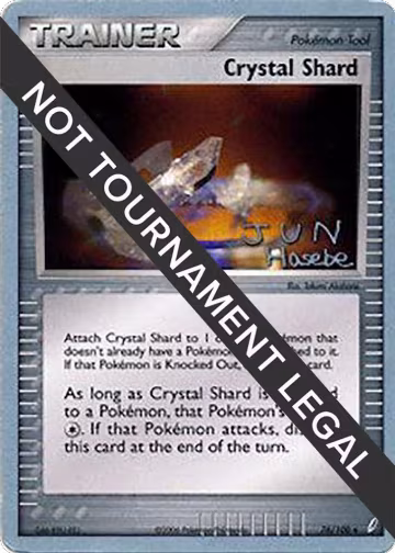 Crystal Shard - 2007 (Jun Hasebe) (76/100), World Championship Decks — Pokémon card price