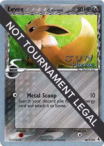 Eevee (Delta Species) - 2007 (Jun Hasebe) (68/113), World Championship Decks — Pokémon card price