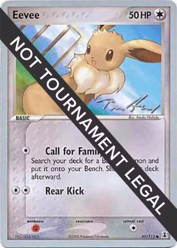 Eevee - 2007 (Tom Roos) (69/113), World Championship Decks — Pokémon card price